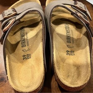 Birkenstock Arizona Birkibuc in Mocha size 39 US 8